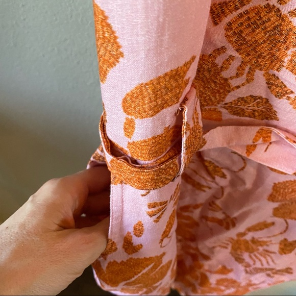 Closet Closes 11/1/22 Farm Rio Anthropologie Boho Floral Mini Dress NWOT - Picture 8 of 11